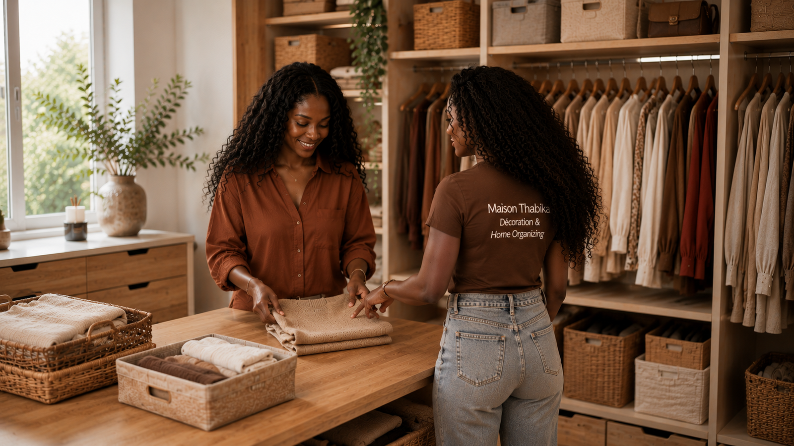 A propos Conseils en home organizing et rangement de dressing à Persan dans le Val-d'Oise par Maison Thabika.